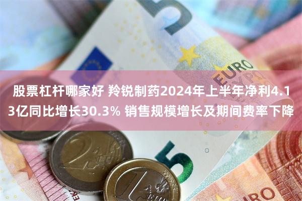 股票杠杆哪家好 羚锐制药2024年上半年净利4.13亿同比增长30.3% 销售规模增长及期间费率下降