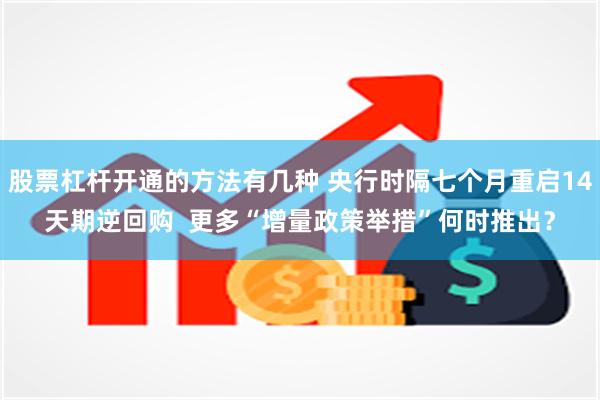 股票杠杆开通的方法有几种 央行时隔七个月重启14天期逆回购  更多“增量政策举措”何时推出？