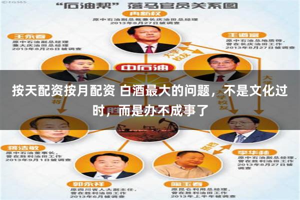 按天配资按月配资 白酒最大的问题，不是文化过时，而是办不成事了